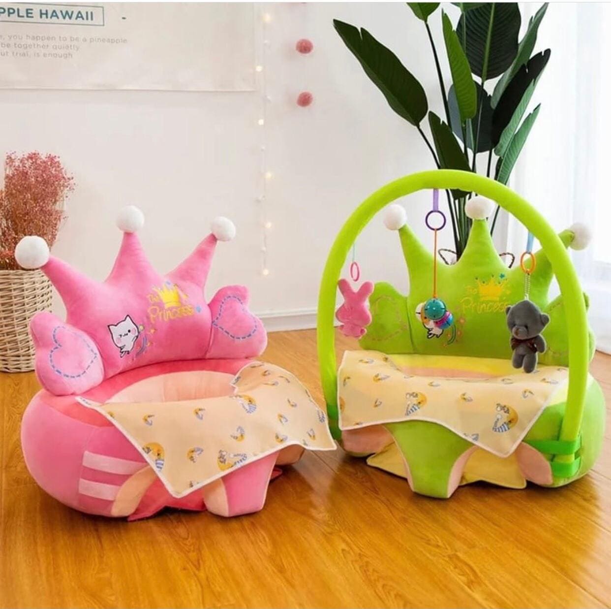 Crown Shaped Baby Back Seat Support Sofa, Cute Animal Baby Sofa Cover, Baby Learning Seat, Baby Sit Up Chair, Back Head Protector Baby Chair Crown Shaped Baby Back Seat Support Sofa, Cute Animal Baby Sofa Cover, Baby Learning Seat, Baby Sit Up Chair, Back Head Protector Baby Chair